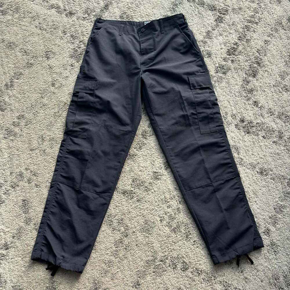Camco Made In America Military BDU Cargo Pants Navy Ripstop Medium Regular
